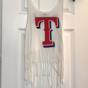 Texas Rangers Fringe Tank
